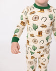 Western 2 Piece Bamboo Pajama Set