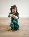 Mardi Gator 2 Piece Bamboo Pajama Set
