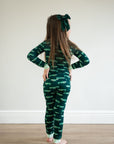 Mardi Gator 2 Piece Bamboo Pajama Set