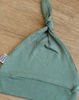 Bayleaf Ribbed Bamboo Knotted Hat