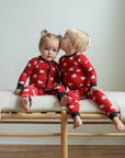 Red Bulldog Double Zipper Bamboo Sleeper