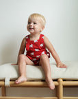 Red Bulldog Bamboo Sun Bubble with Adjustable Straps