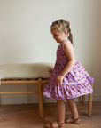 Geaux Bamboo Tiered Twirl Dress - with Pockets