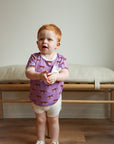 Geaux Bamboo Varsity Short Set - T-shirt & Shorts