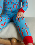 Red Arch 2 Piece Bamboo Pajama Set