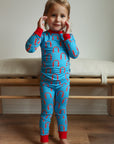 Red Arch 2 Piece Bamboo Pajama Set