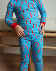 Red Arch 2 Piece Bamboo Pajama Set