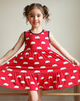 Pig Bamboo Tiered Twirl Dress - with Pockets