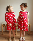 Pig Bamboo Turtleneck Twirl Dress
