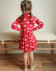 Pig Bamboo Turtleneck Twirl Dress