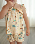 Beach Dogs Bamboo Spaghetti Strap Set - Adjustable Straps