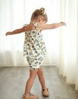Dino Bamboo Spaghetti Strap Set - Adjustable Straps