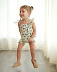 Dino Bamboo Spaghetti Strap Set - Adjustable Straps