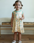 Beach Dog Bamboo Tiered Twirl Dress - with Pockets