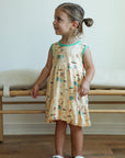 Beach Dog Bamboo Tiered Twirl Dress - with Pockets