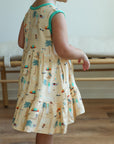 Beach Dog Bamboo Tiered Twirl Dress - with Pockets