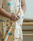 Beach Dog Bamboo Tiered Twirl Dress - with Pockets