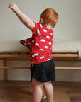 Pig Bamboo Varsity Short Set - T-shirt & Shorts