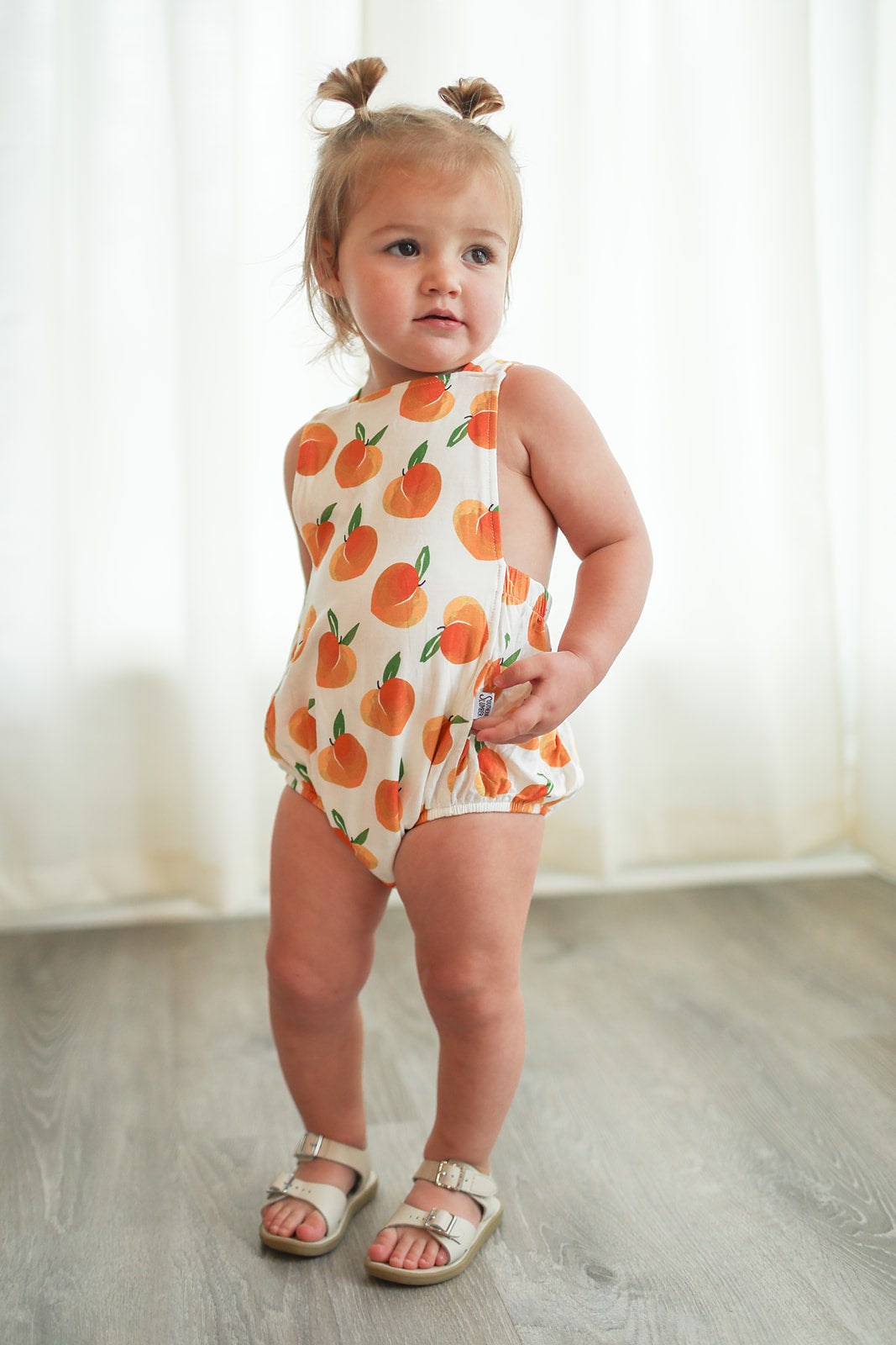Peaches Bamboo Sun Bubble with Adjustable Straps