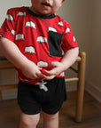 Pig Bamboo Varsity Short Set - T-shirt & Shorts