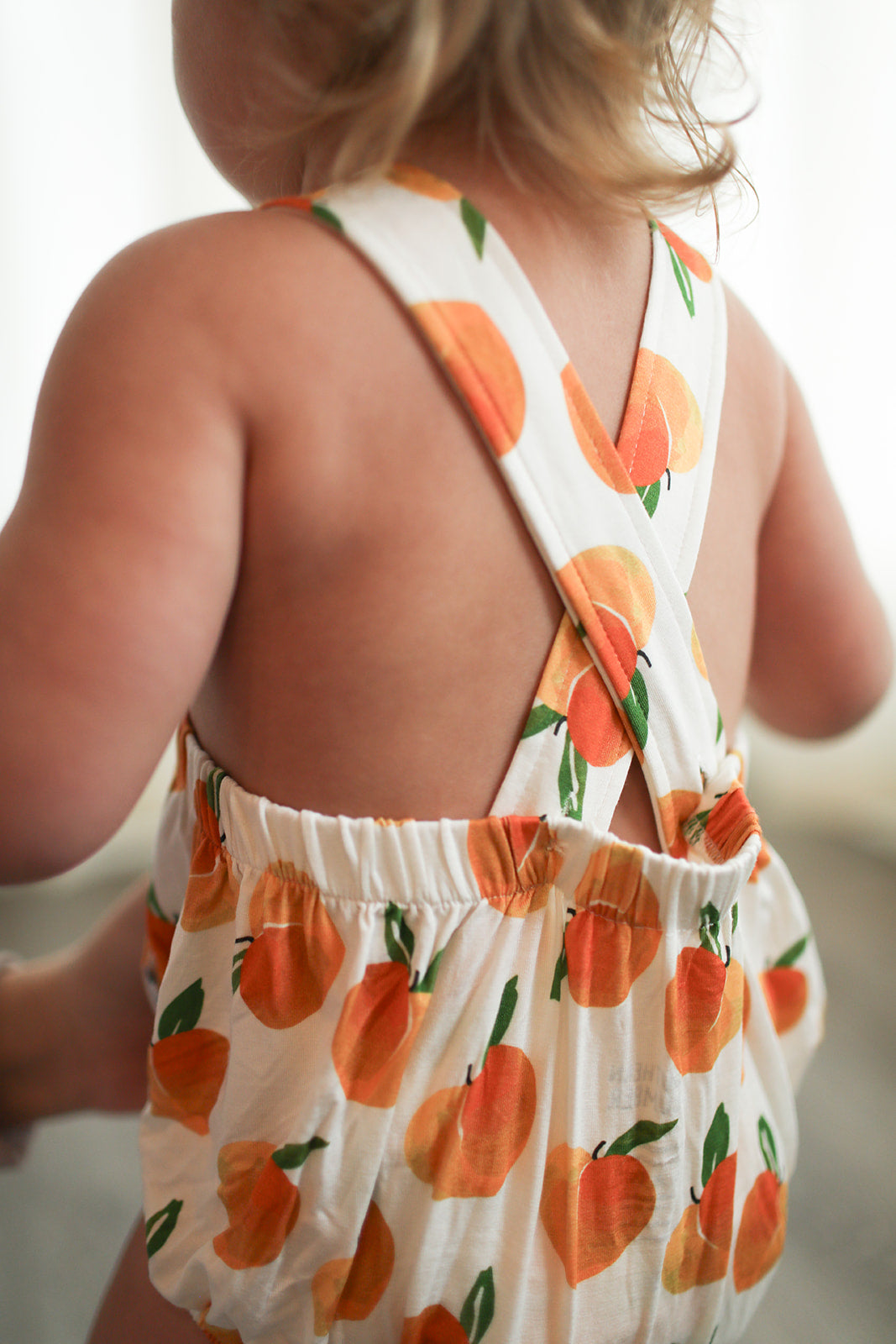 Peaches Bamboo Sun Bubble with Adjustable Straps