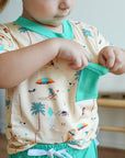 Beach Dog Bamboo Varsity Short Set - T-shirt & Shorts
