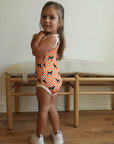 Coonhound Bamboo Henley Onesie with Snaps