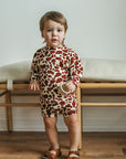 Animal Spots Bamboo Sweatshirt Set - Top & Bottom