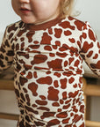 Animal Spots 2 Piece Bamboo Pajama Set