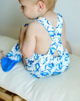 Blue Crab Bamboo Sun Bubble with Adjustable Straps