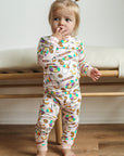 Pink Southern Sweets 2 Piece Bamboo Pajama Set