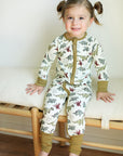 Dino Double Zipper Bamboo Sleeper