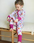 Iris Double Zipper Bamboo Sleeper