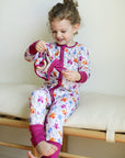 Iris Double Zipper Bamboo Sleeper