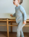 Seaspray Ribbed Solid Double Zipper Bamboo Sleeper