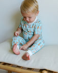 Blue Bunny 2 Piece Bamboo Pajama Set