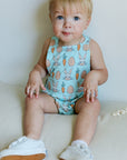 Blue Bunny Bamboo Sun Bubble with Adjustable Straps