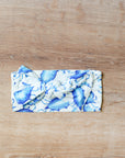 Blue Crab Bamboo Bow Headband