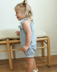Solid Ribbed Seaspray Bamboo Spaghetti Strap Set - Adjustable Straps