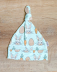 Blue Bunny Bamboo Knotted Hat