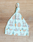 Blue Bunny Bamboo Knotted Hat