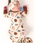 Baseball Bamboo Knotted Gown