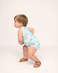 Pelican Bamboo Henley Onesie with Snaps
