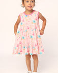 Princesses Bamboo Tiered Twirl Dress - with Pockets