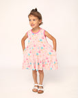 Princesses Bamboo Tiered Twirl Dress - with Pockets