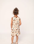 Baseball Bamboo Tiered Twirl Dress - with Pockets