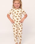 Teddy Bear 2 Piece Bamboo Pajama Set