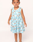 Pelican Bamboo Tiered Twirl Dress - with Pockets