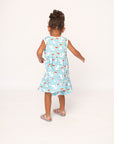 Pelican Bamboo Tiered Twirl Dress - with Pockets