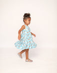 Pelican Bamboo Tiered Twirl Dress - with Pockets